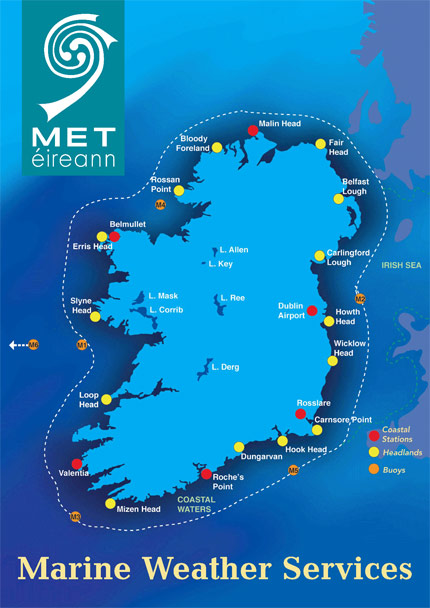 sea area map